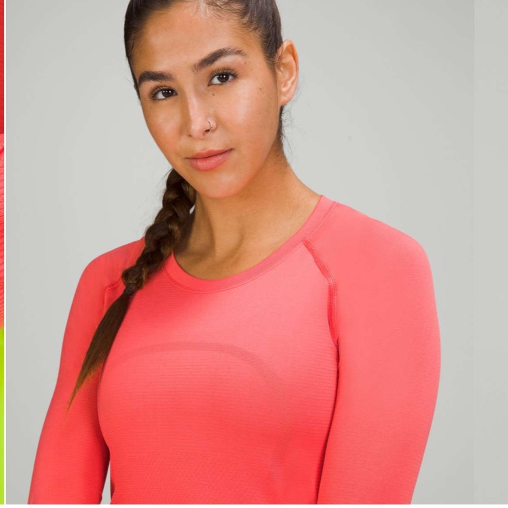 Lululemon Swiftly Tech Long Sleeve Shirt 2.0 *Race Length
Pale Raspberry Size 12
